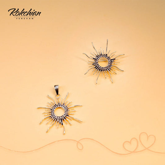 Brooch Sun