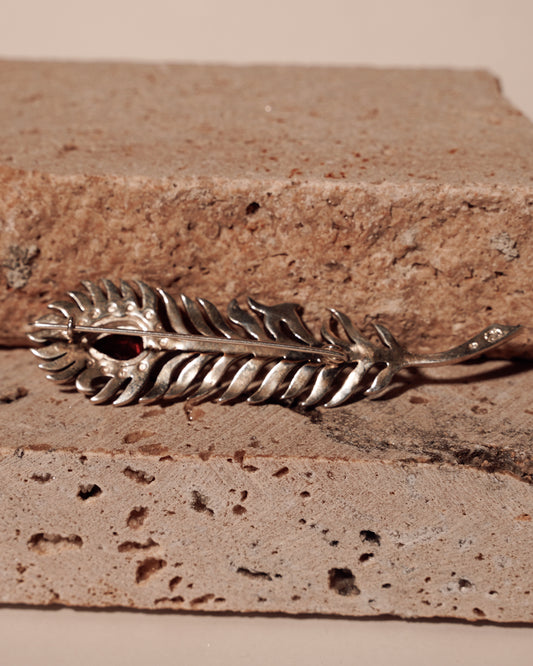 Brooch Feather